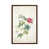 Toile avec cadre en bois brun