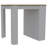 Alameda Kitchen Island, Three Drawers Concealed-294216283