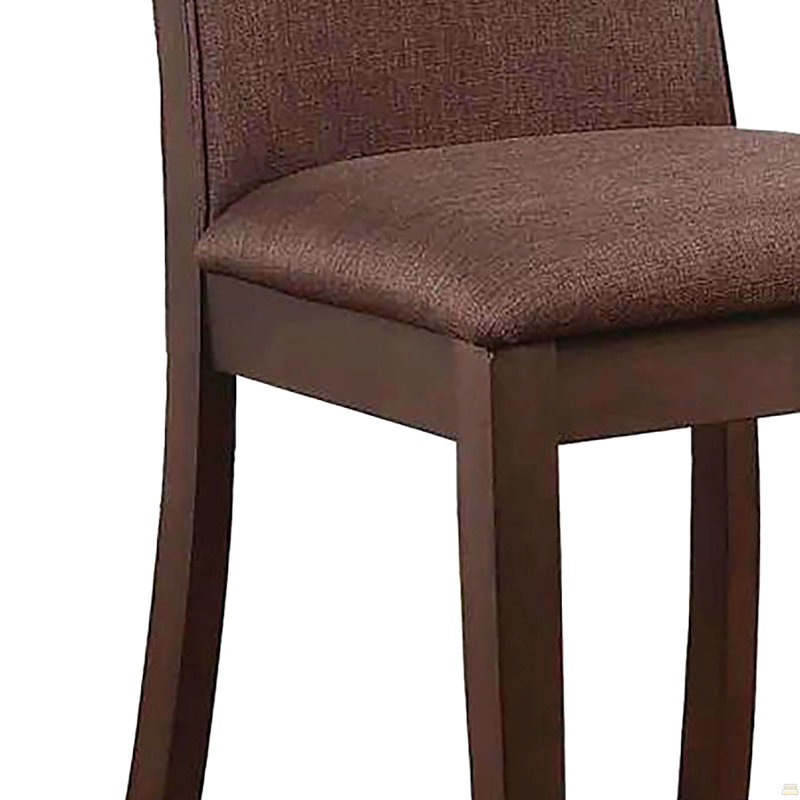 Ensemble de chaises chocolat et espresso (ensemble de 2)