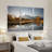 Landing on Snake River - Image multi-pièces sur toile-24010708
