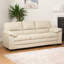 Robidoux 3 Seater Faux Leather Sofa-25211367