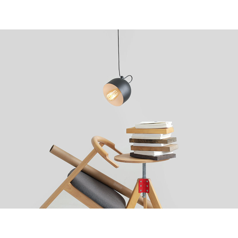 Allan 1 - Light Dome Pendant, Black