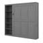 Grand lit escamotable compact avec rangement-405095198