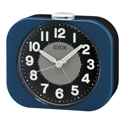 QHE206LLH Basic Alarm Clock, Blue