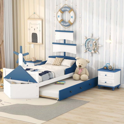Ensemble de chambre à coucher 3 pièces Almeater
