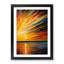 XV1022-3018X Ocean Sunrise No.5 - Single Picture Frame Print-1122185788-1122185789