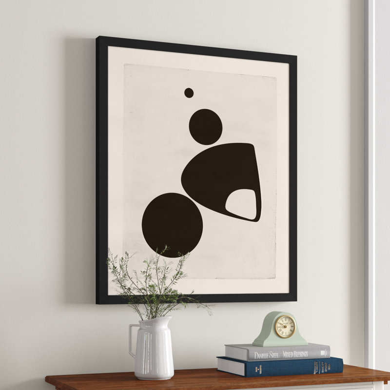 Jamuna Mid Mod Shapes - cadre photo, impression