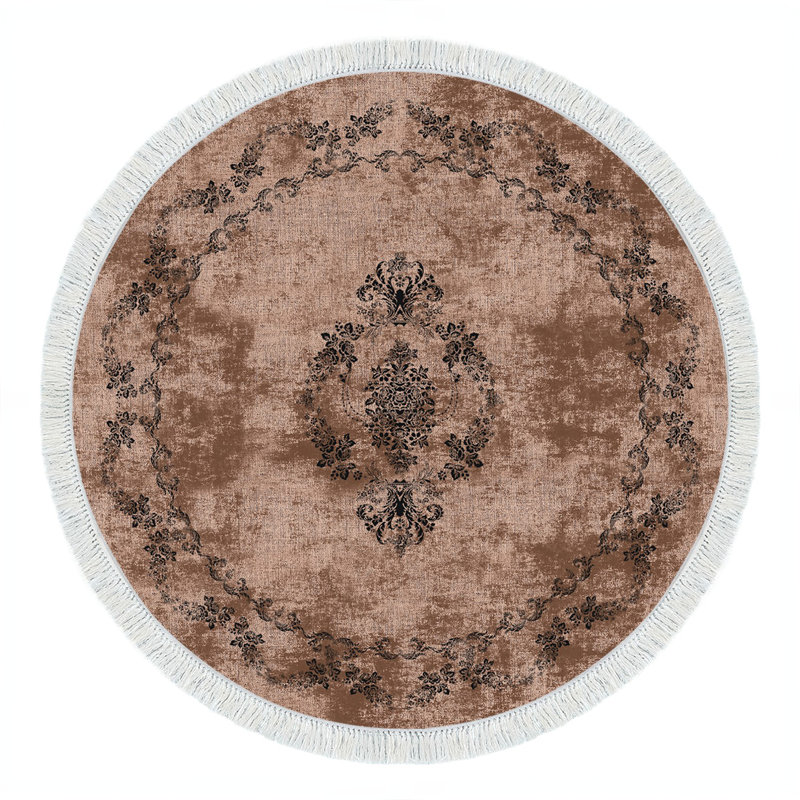 Paulette Abstract Area Rug, Round 160cm