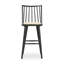 Lewis Windsor Stool With Cushion-Sandy Oak-Counter-881331882-881331880