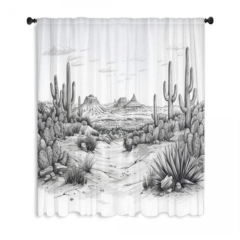 Charys Polyester Blackout Filters Out A Lot Of Light Curtain Single Panel, 50" W x 84" L