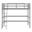 Lit mezzanine en bois avec échelle-1672596526