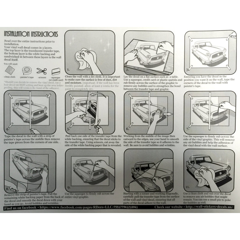 Stickalz United States Map Educational - United States Map Educational Wall Decal Classroom Wall Decor%2C 10%22 H X 16%22 W 