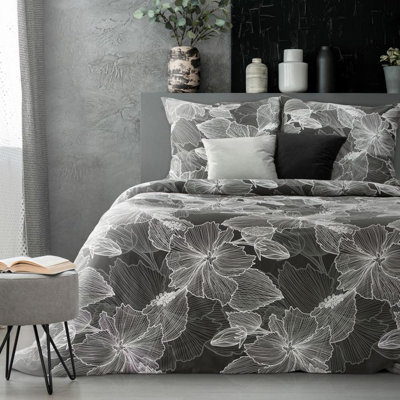 Gexian Floral Duvet Cover Set with Pillowcases