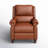 Adeesa Genuine Leather Manual Recliner-1773226427