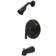 Volume Control Tub and Shower Faucet with Concord Lever Handles