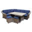 Ensemble de conversation modulaire avec coussins 7 pièces Frannie-1846293402
