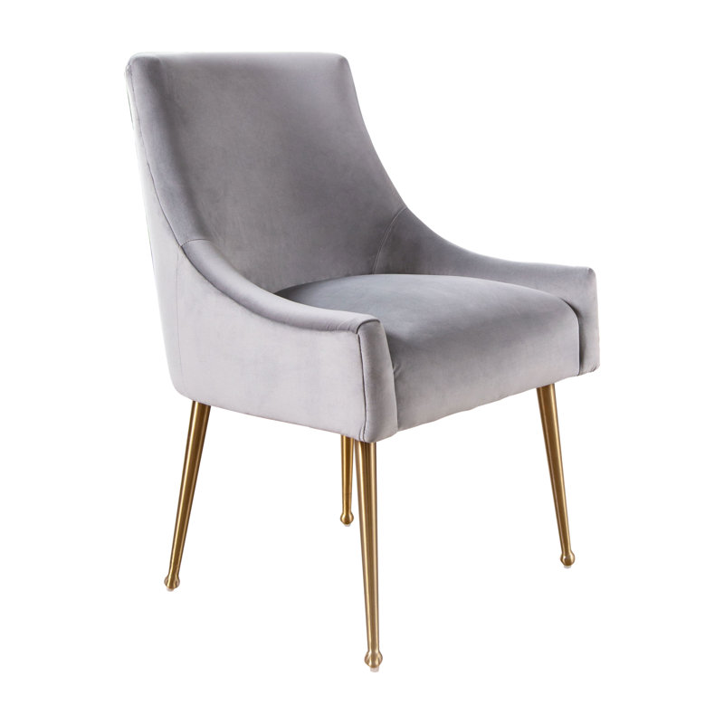 Chaise d'appoint Cullars, gris