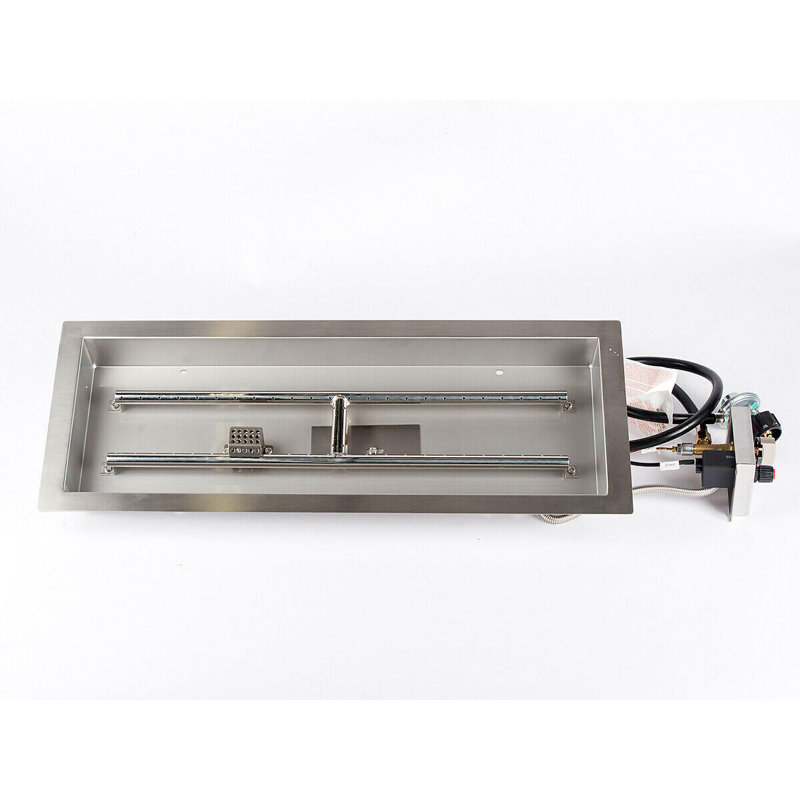 Foyer de table au propane en acier inoxydable Ayva