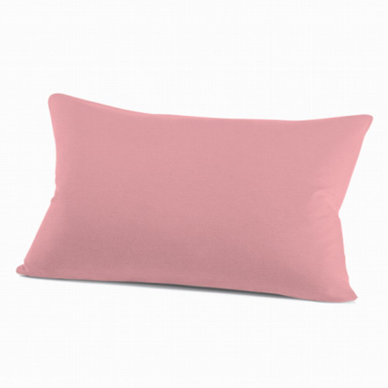 Mako-Jersey 100% Cotton Pillow Case, Berry, 80cm H x 80cm W