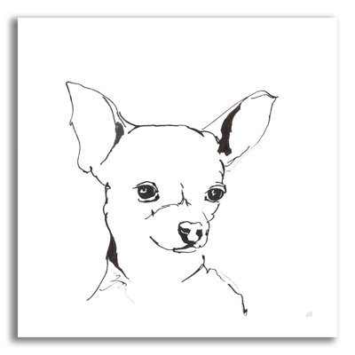 " Line Dog Chihuahua " by Chris Paschke
