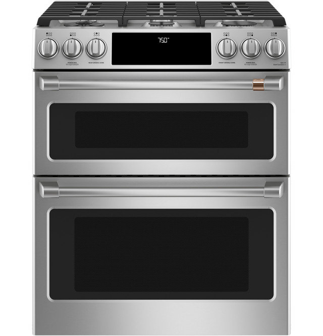 Café 30" 6.7 cu. ft. Smart Slide-in Gas Range with Griddle