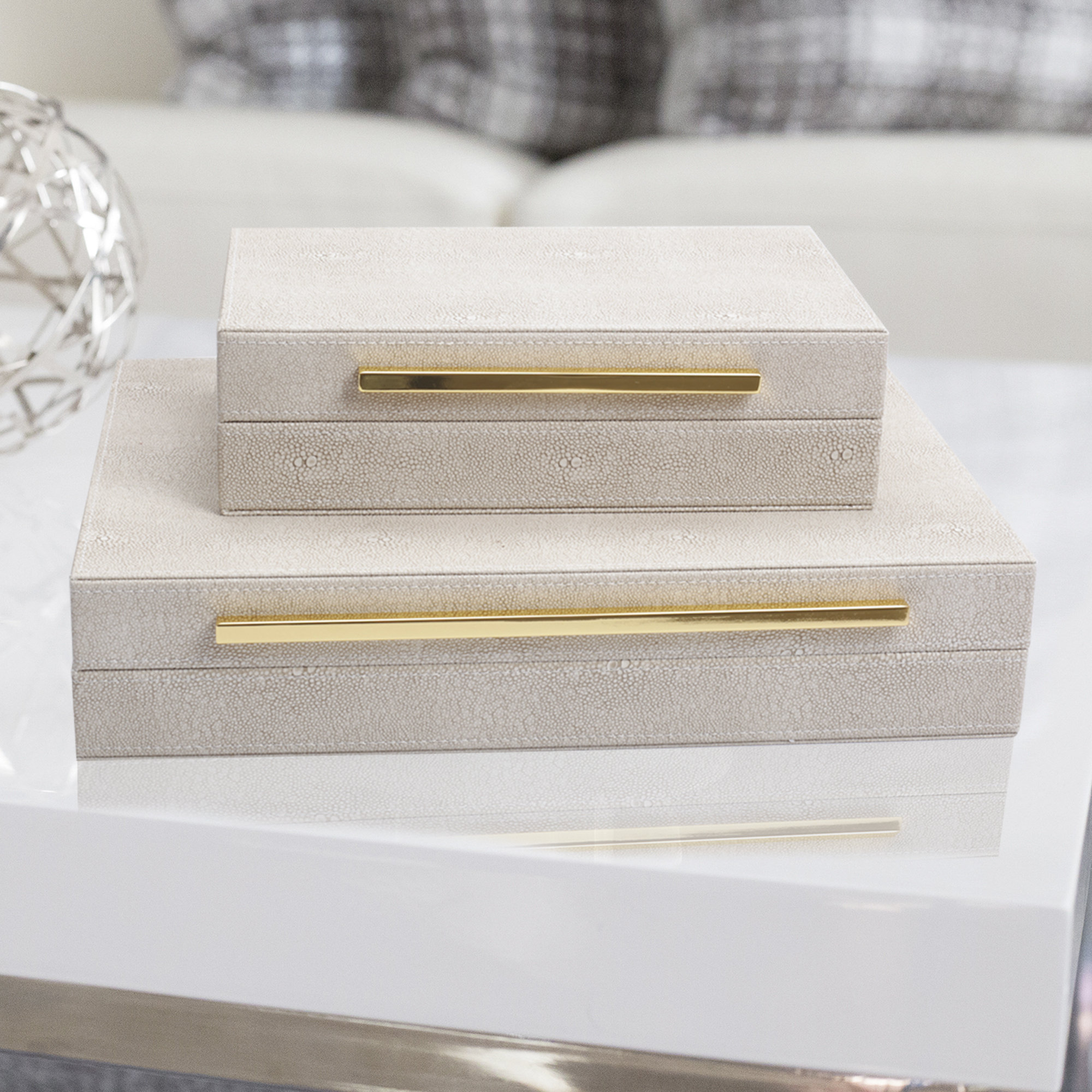 Latitude Run® 2 Piece Decorative Box | Wayfair
