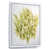 Cadre flottant blanc