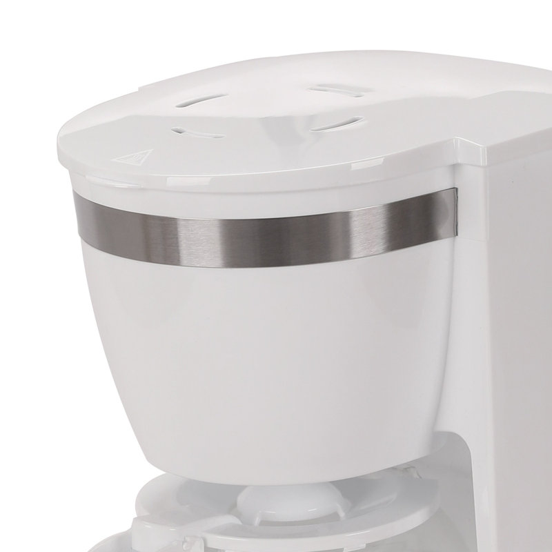 Cafetière numérique 10 tasses Brentwood Appliances, Blanc