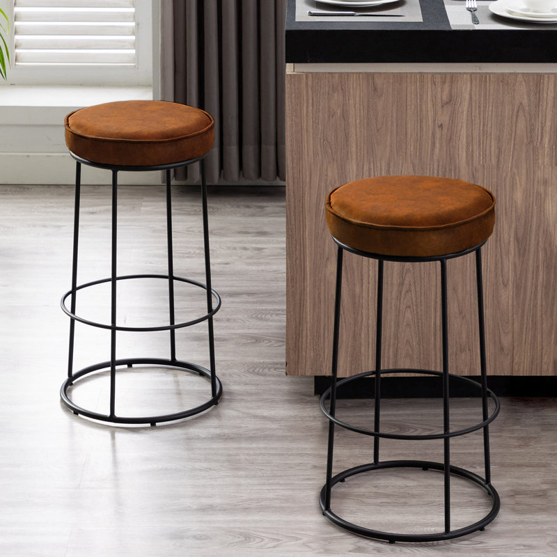 Tabouret de bar 28 po Figueiredo, Brun