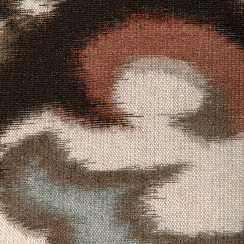 Stratus Print, Black/Brown/Clay
