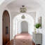 Luther Wood Semi Flush Mount