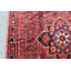 Tapis rose noué à la main noir 5X7