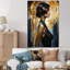 «Sapphire Woman Elegance I», art sur toile-372908723-466507125