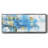 Metro Blue - Framed Canvas