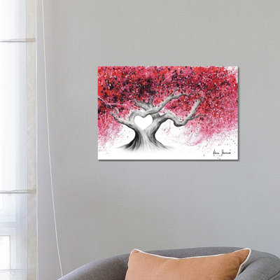 Trees Of Love by Ashvin Harrison - Wrapped Canvas Print