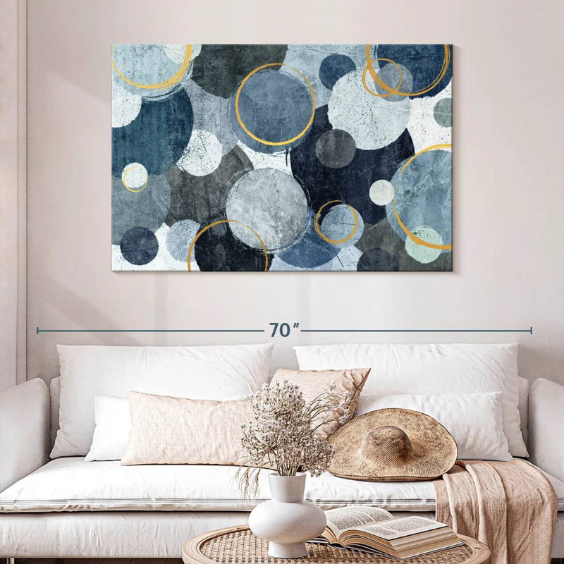 Avery Layered Blue Circles