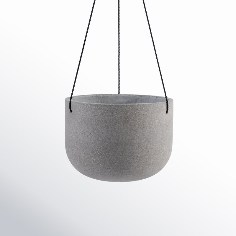 McGrath Hanging Planter, Light Grey