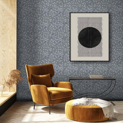 Carreau de mosaïque rond en verre 12 po x 12 po Eterna Penny