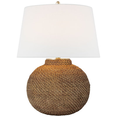Avedon Rattan Bedside Lamp
