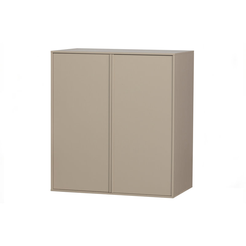 2 Door Wardrobe, 110 cm H x 100 cm W x 58 cm D
