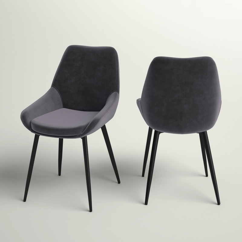 Rocio Upholstered Dining Chair, Grey