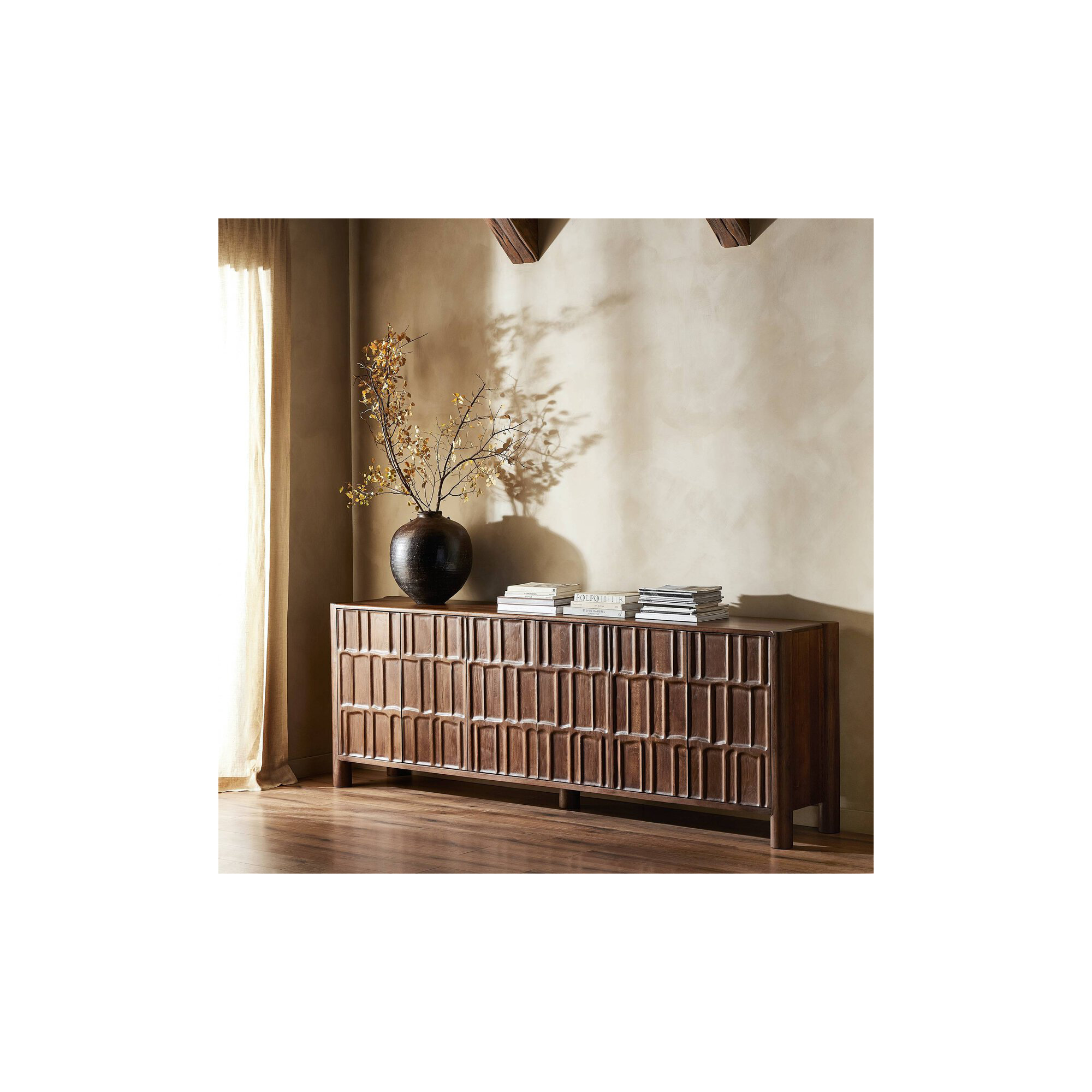 Junie 98'' Sideboard, Brown