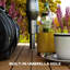Table de pique-nique pliante Outsunny avec sièges et trou pour parasol
