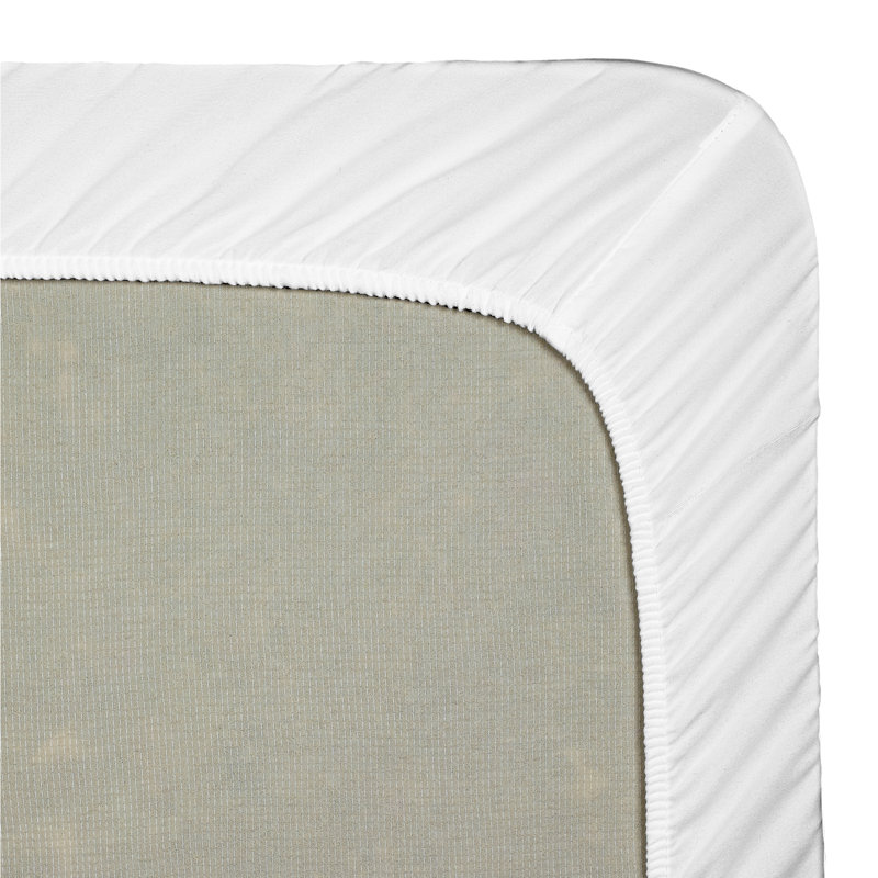  Drap-housse à densité du tissage de 1800 fils, Drap-housse de taille très grand, Blanc