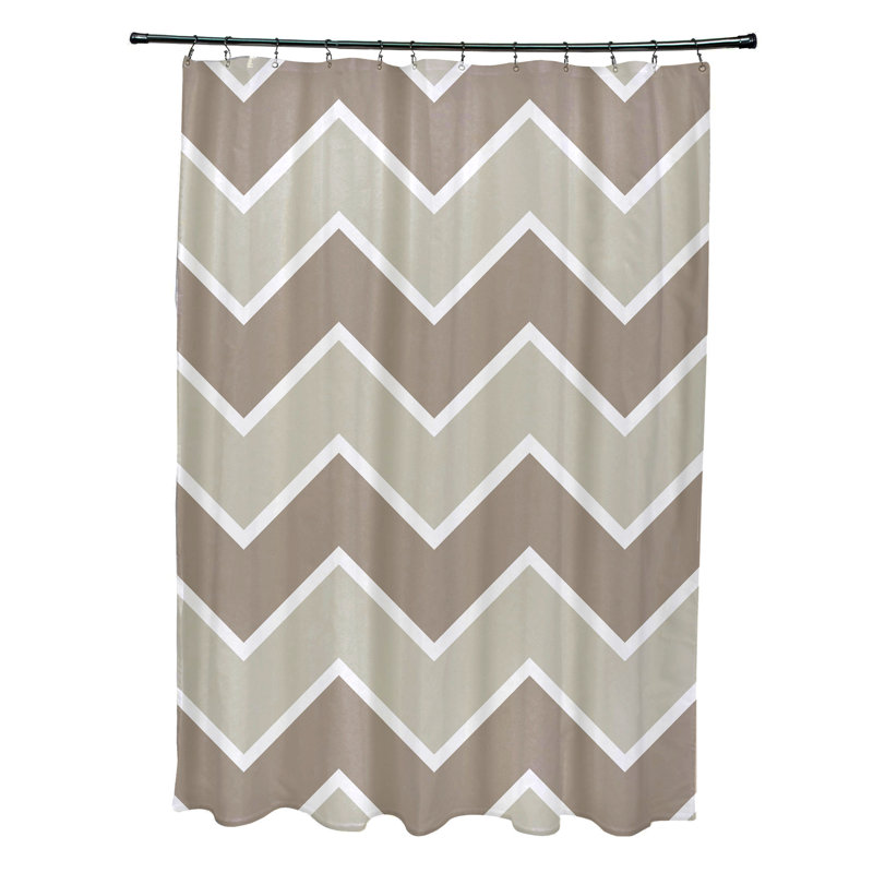 Limemann Floral Shower Curtain, Beige/Oatmeal