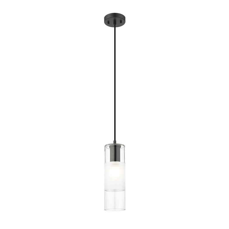 Premislao 1 - Light Cylinder Pendant, Matte Black