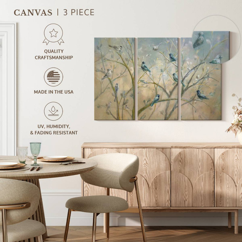 Spring Gathering, 32" H x 50" W