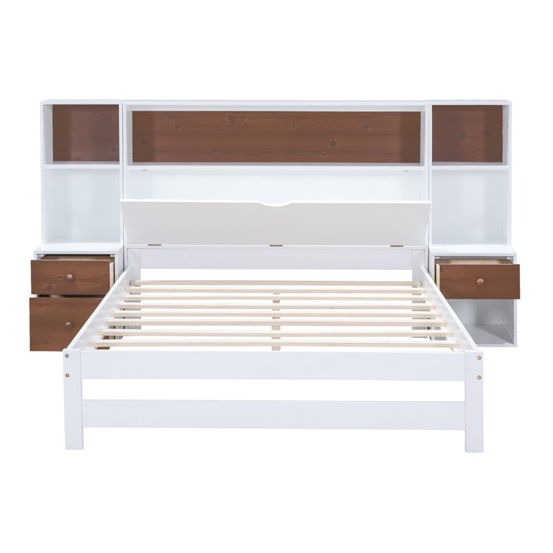 Lit plateforme 45 po, Double