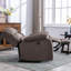 Fauteuil inclinable électrique en microfibre de 37,1 po de largeur-299972345