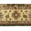 Tapis brun traditionnel fait à la main 6X9 Peshawar
